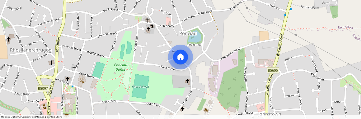 Chapel Street, Ponciau, LL14