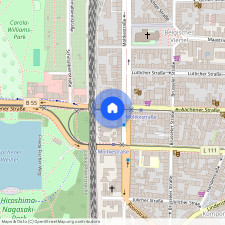 Aachener Str. 65, 50674 Innenstadt - Köln Altstadt