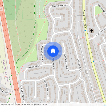 Rayleigh Drive, Wideopen, Newcastle Upon Tyne