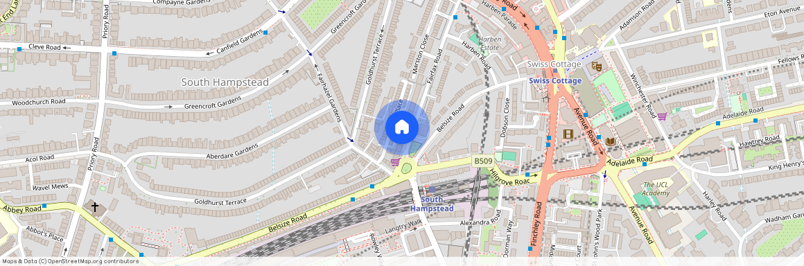 Fairfax Road, Swiss Cottage, NW6