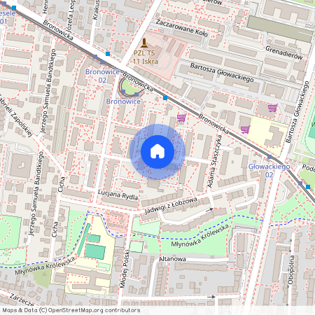 ul. Krzywy Zaułek, Bronowice, Bronowice, Kraków, małopolskie