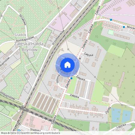 ul. Stroma, Załęska Hałda-Brynów, Katowice, śląskie