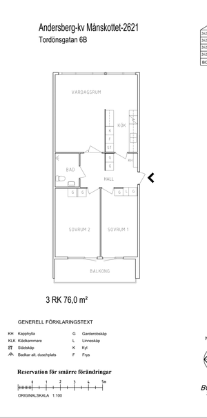 Tordönsgatan 6 B, våning 2 - Foto 1
