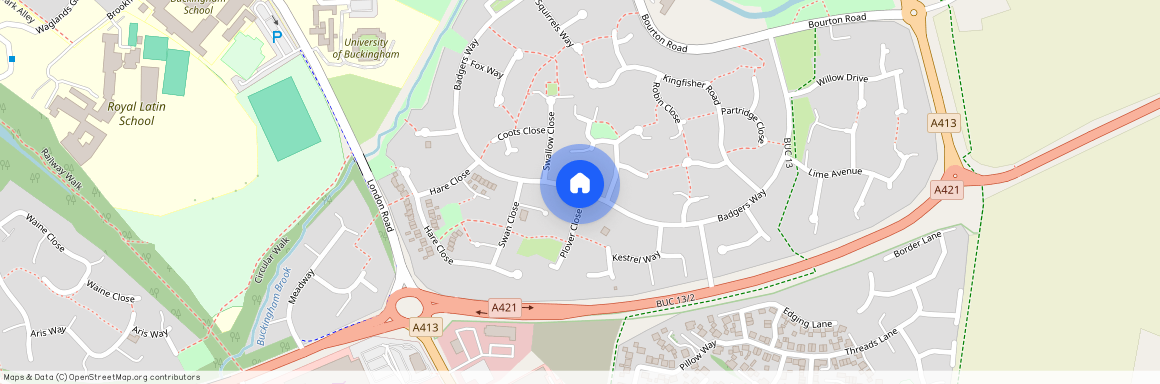 Badgers Way, Buckingham, Buckinghamshire, MK18