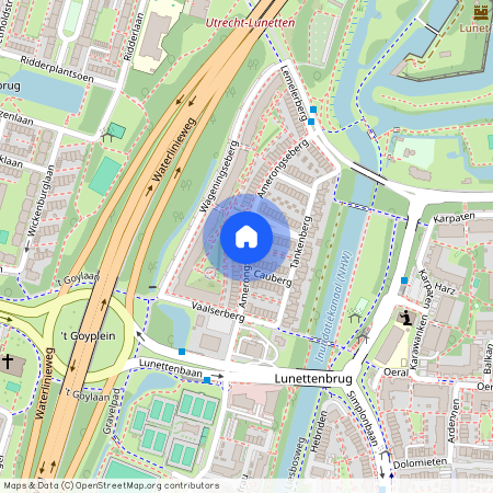 Lunetten-Noord, 3524 LM, Amerongseberg, Utrecht