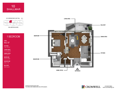 Shallmar Court - 1 Chambre - Photo 3