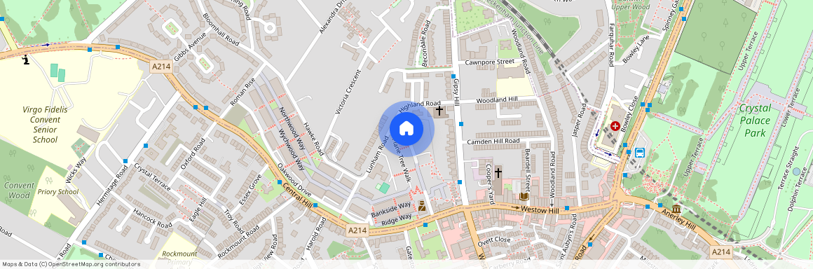 Highland Road, Crystal Palace, London, SE19