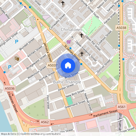 Baltic View, 25 Norfolk Street, Liverpool, Merseyside, L1