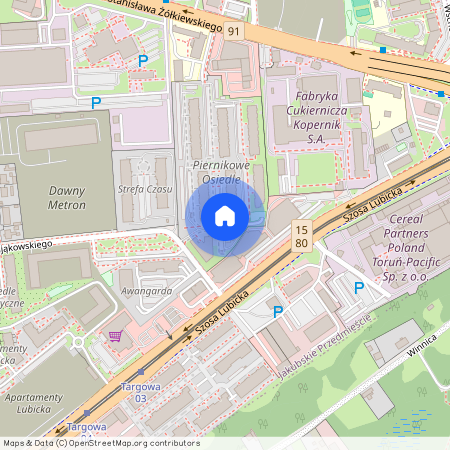 szosa Lubicka, Jakubskie Przedmieście, Toruń, kujawsko-pomorskie