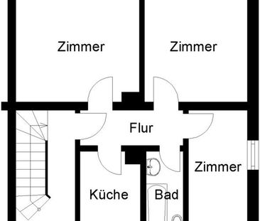 Preiswerte, individuelle 3-Zimmer-Wohnung mit Ausblick - Photo 6