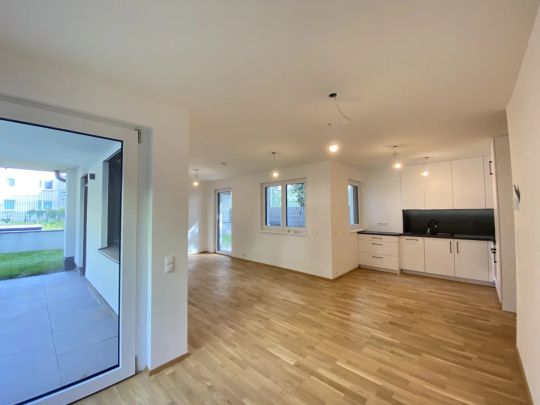 Neuwertige Gartenwohnung an der Langobardenstraße - Hofruhelage - Luftwärmepumpe - Photo 1