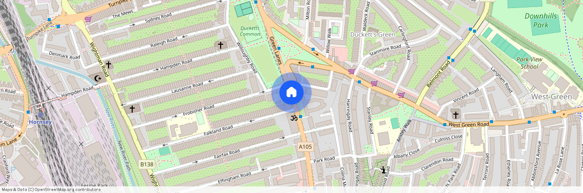 Queens Parade, Harringey, London, N8