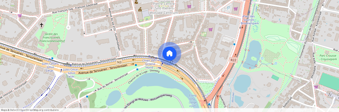 Avenue de Tervueren 296C Boîte 3 - 1150 Woluwe-Saint-Pierre