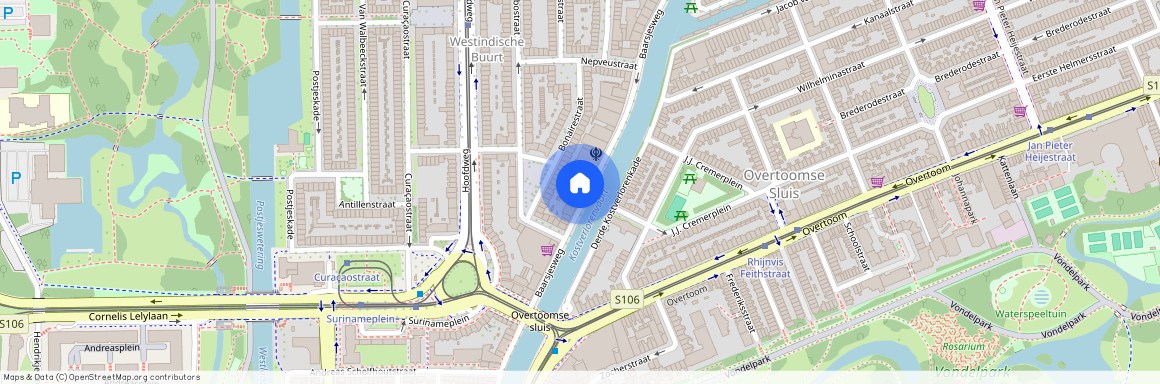 Baarsjesweg 291-2, Paramariboplein e.o., 1058AG, Amsterdam