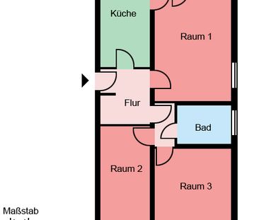 Demnächst frei! 3-Zimmer-Wohnung in Iserlohn Hombruch - Photo 3