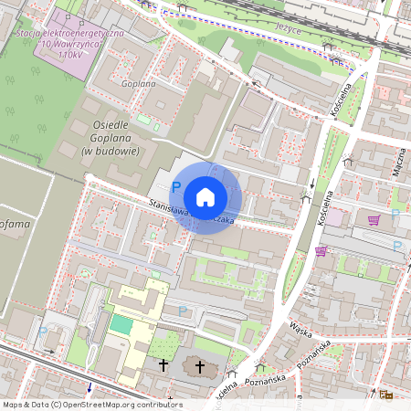 ul. Kościelna, Jeżyce, Jeżyce, Poznań, wielkopolskie