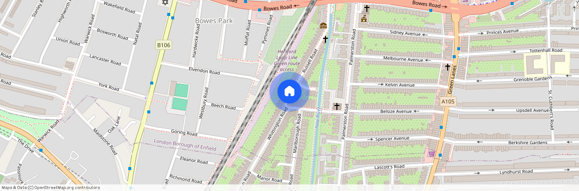 Russell Road, London N13