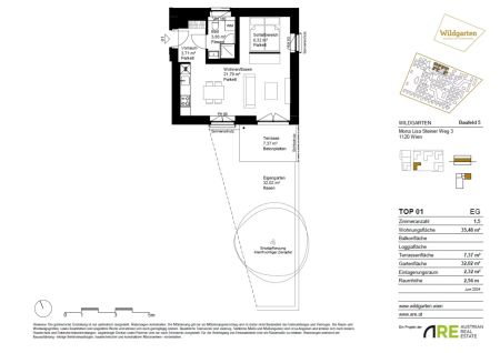 *NEUES PROJEKT* Urbanes Wohnen im Wildgarten ab 01.02.2025 - Foto 2