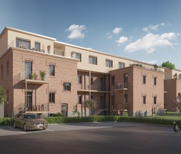 Charmante 2-Zimmer-Wohnung in saniertem Altbau mit Balkon und Garten - Foto 1