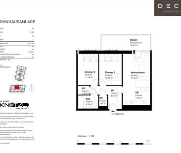 | AB MÄRZ VERFÜGBAR | 3 ZIMMER | MIT BALKON | KAGRANER PLATZ | NEUB... - Photo 5