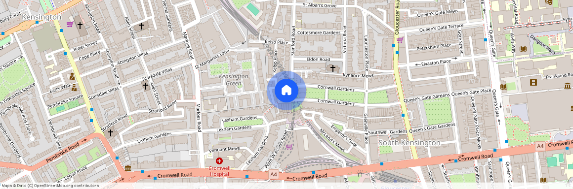 Cornwall Gardens, South Kensington, SW7