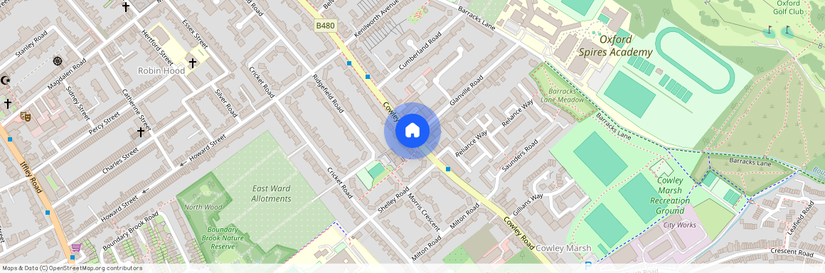 Glanville Road, Cowley