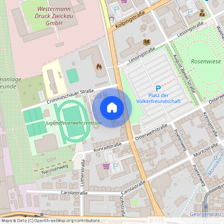 Crimmitschauer Straße 23, 08056 Zwickau