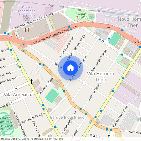 Rua Rio Grande, 533 - Vila Homero Thon, Santo André - SP