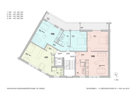 Helle 2-Zimmerwohnung in sanierter Liegenschaft mit grossem Balkon - Photo 4