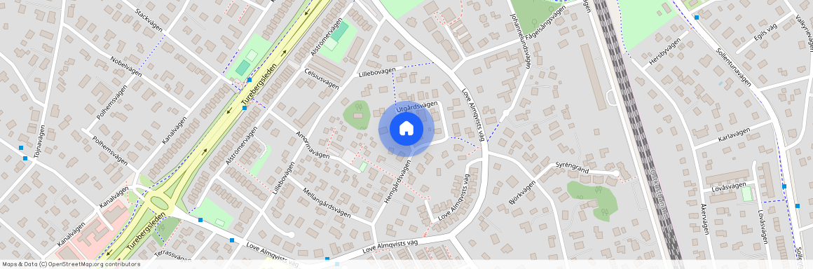 Utgårdsvägen, Sollentuna