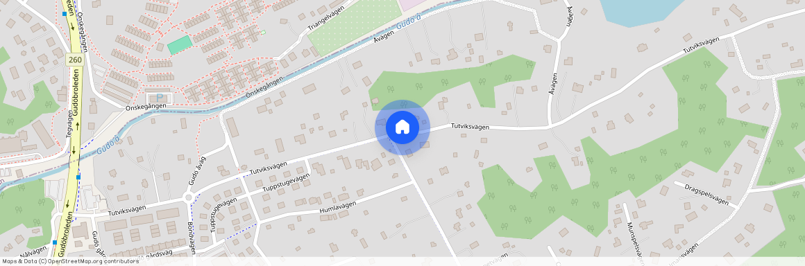 Tutviksvägen, Vendelsö