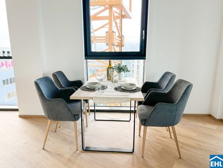 Moderne 3-Zimmer-Wohnung mit Einbauküche und Co-Working-Räumen – Perfekt für junge Paare! - Photo 3