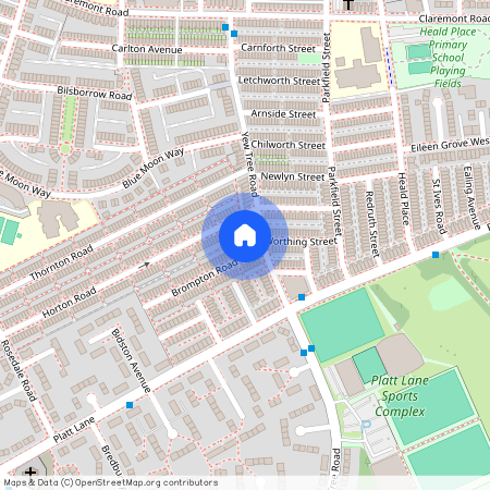 Brompton Road, Manchester, Greater Manchester, M14