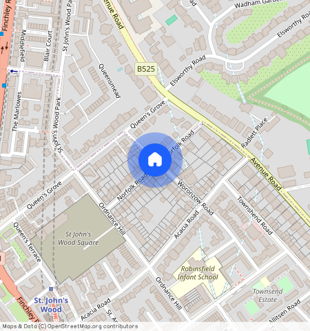 Norfolk Road, St John's Wood, NW8, London