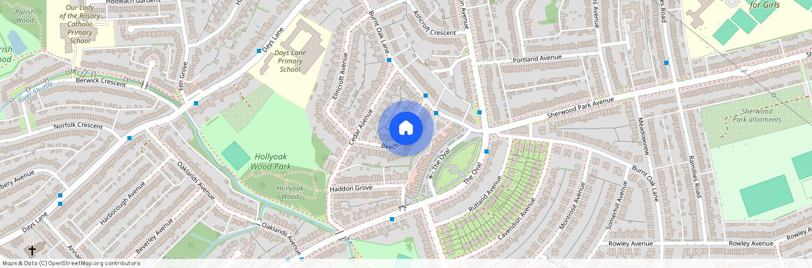 Beech Avenue, Sidcup, Kent, DA15