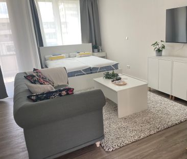 Einziehen und wohlfühlen, komplett möblierte 1-Zimmer-Wohnung, 2.OG... - Photo 2