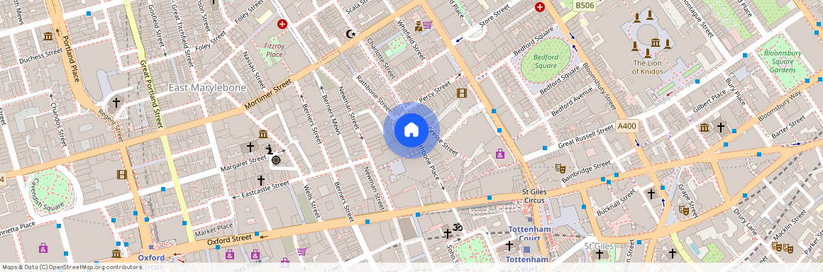 Rathbone Place, Fitzrovia, W1T