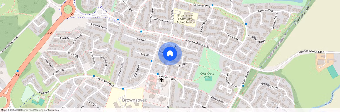 Dunnerdale, Brownsover, Rugby, CV21