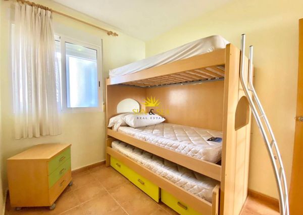 3-BEDROOM APARTMENT FOR RENT IN LOS NAREJOS - MURCIA