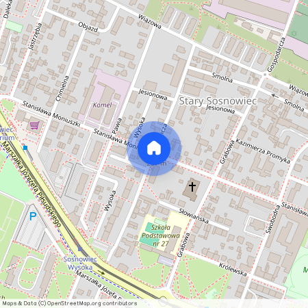 ul. Dziewicza, Stary Sosnowiec, Sosnowiec, śląskie