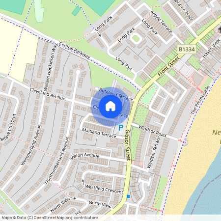 Cleveland Terrace, Newbiggin-By-The-Sea, NE64