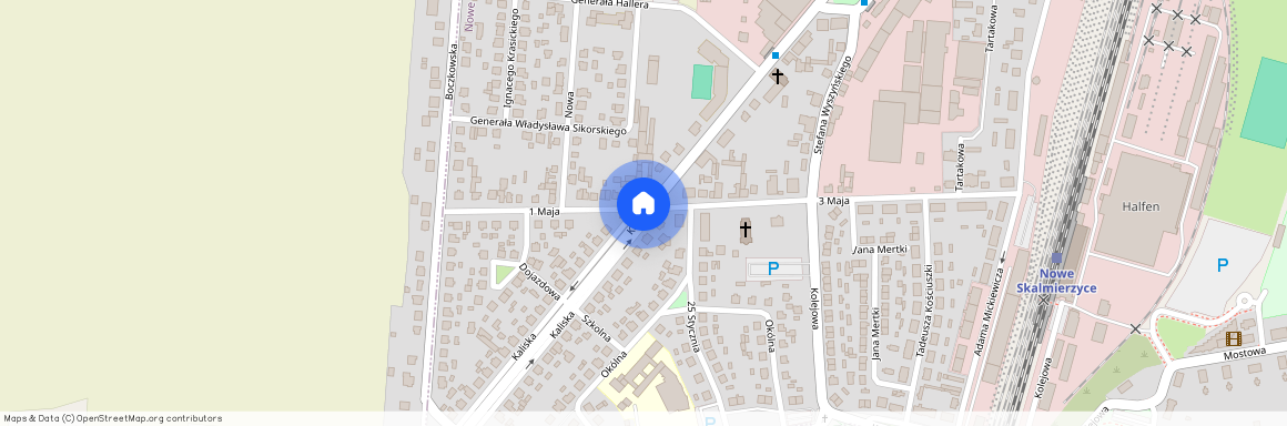 Nowe Skalmierzyce, Nowe Skalmierzyce, ostrowski, wielkopolskie