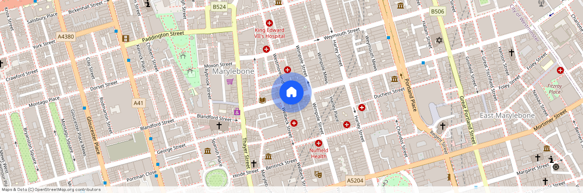 New Cavendish Street, Marylebone, London W1G