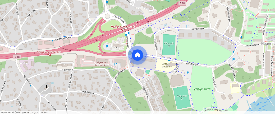 Sjöflygvägen **, Hägernäs