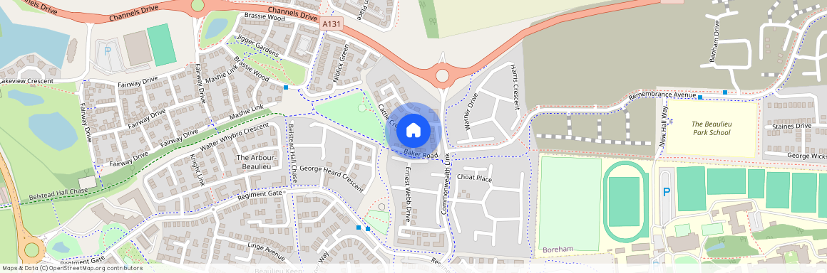 Baker Road, Beaulieu Park, Chelmsford, Essex, CM1