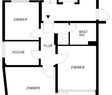 3-Zimmer-Wohnung mit Aufzug und Balkon // 3.OG rechts - Photo 5