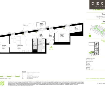 | PALAIS ROSE | BAUFELD 1 | MIETE | BEZUGSBEREIT AB 1.NOVEMBER 2026 | VILLAGE IM DRITTEN - Foto 5