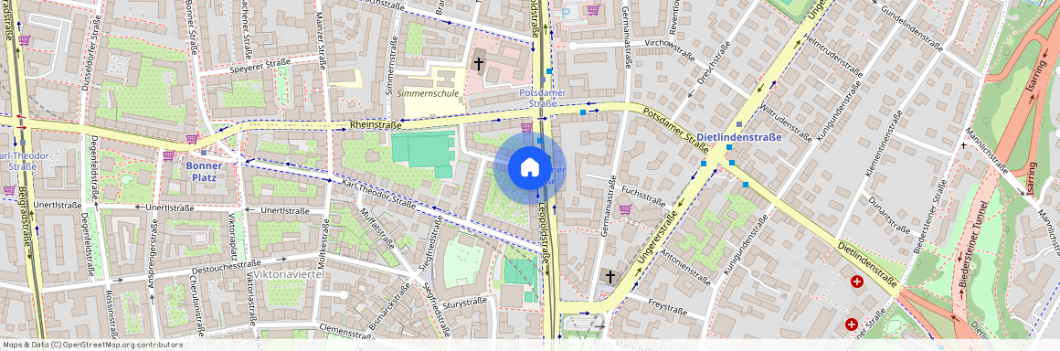 Leopoldstraße 105, Munich. Germany, München