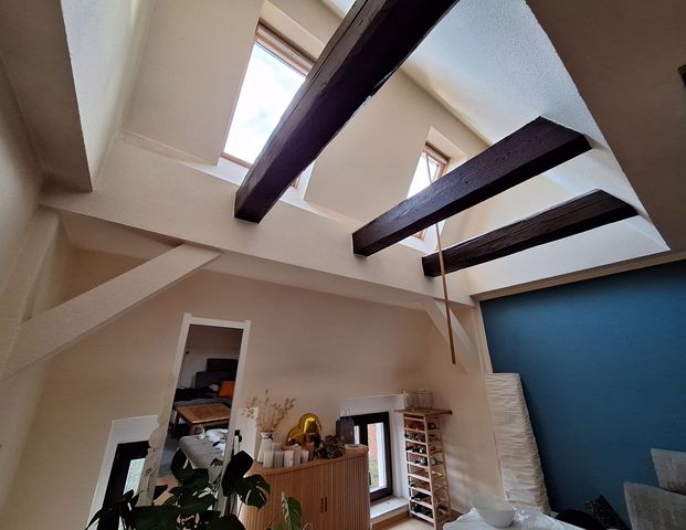 moderne 3- RWE mit Balkon im Dachgeschoss / Südstadt ! - Foto 1