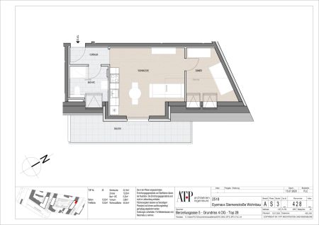2-Zimmer Wohnung Ruhelage nahe Brünner Straße - Foto 3